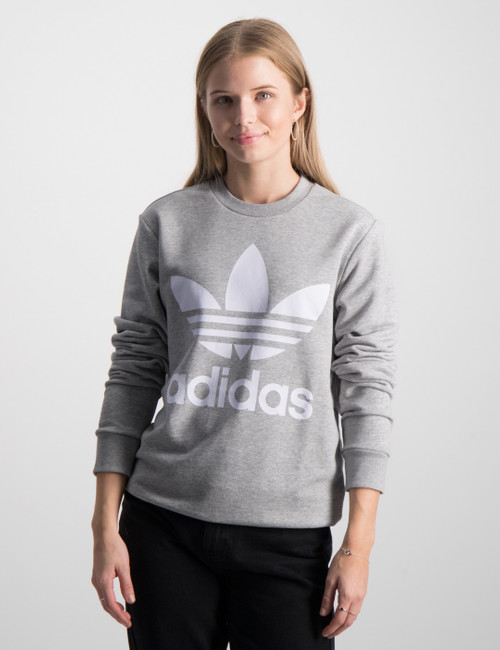 landbouw schuld Interpretatief Adidas Originals Trefoil Crew Grijs voor meisjes | Kids Brand Store